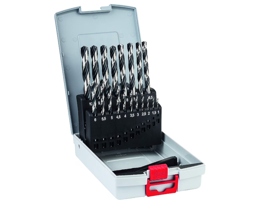 Bosch HSS Metal Delme Ucu PointTeQ 19 Parçalı ProBox 1-10 mm
