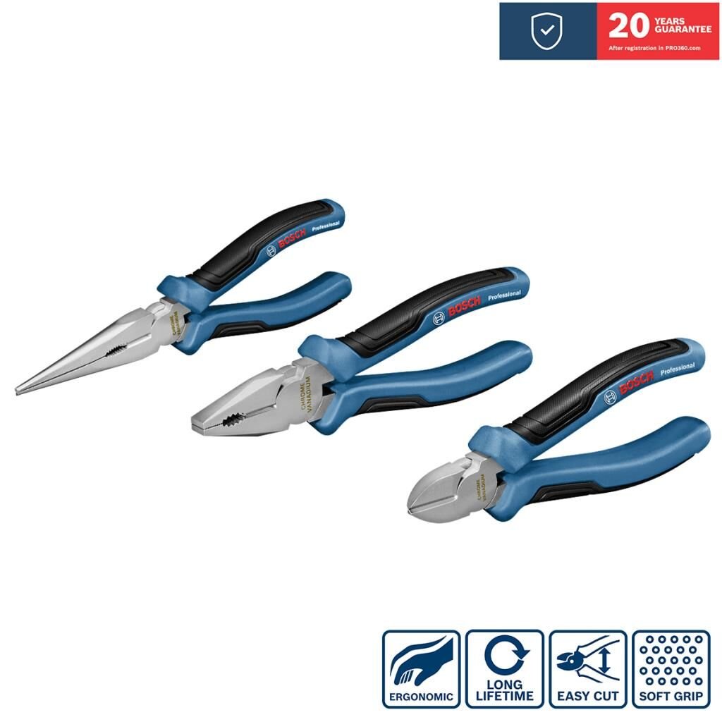 Bosch Pense Seti 3 Parça Professional