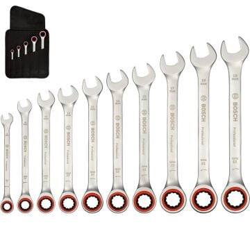 Bosch 1600A02AU0 10 Parça Cırcır Anahtar Seti