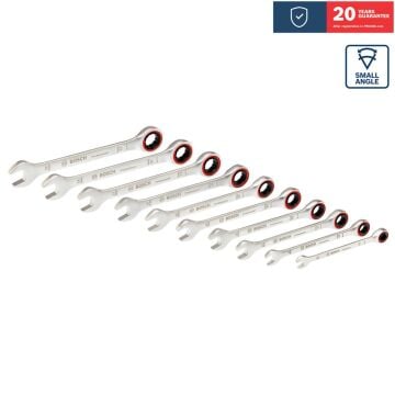 Bosch 1600A02AU0 10 Parça Cırcır Anahtar Seti
