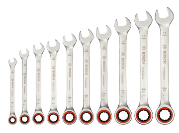 Bosch Cırcır Anahtar Seti 10 Parça Professional