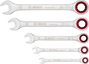 Bosch Cırcır Anahtar Seti 5 Parça Professional