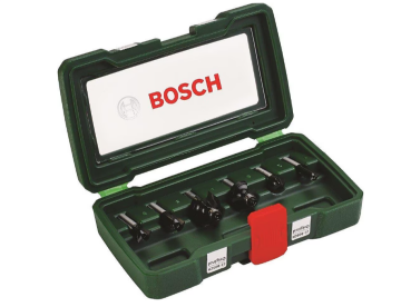 Bosch 6 Parçalı Freze Ucu Seti 8  mm