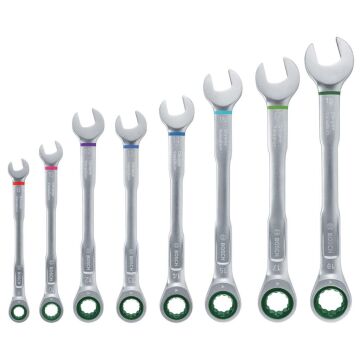 Bosch 1600A027PS 1/4'' Cırcırlı 8 Parça Kombine Anahtar Seti