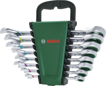 Bosch Home and Garden Cırcırlı Kombine Anahtar Seti 8 Parça