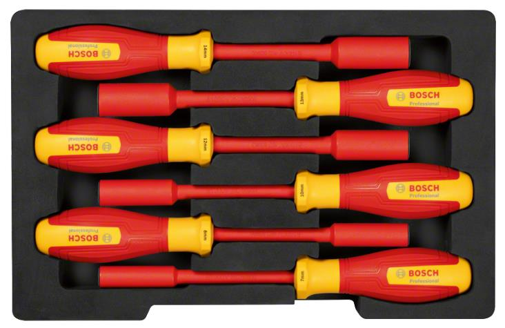Bosch VDE Lokma Tornavida Seti 6'Lı Professional