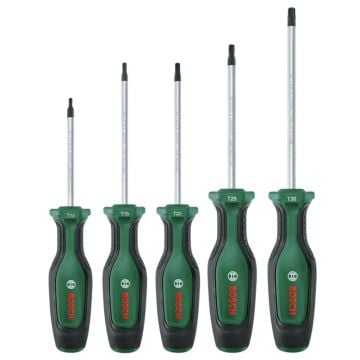 Bosch Home and Garden Torx Tornavida Seti 5 Parça