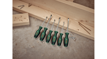 Bosch 6 parça Düz ve Yıldız Karışık Tornavida Seti 1600A02BX7