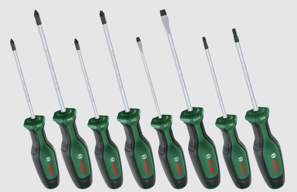 Bosch 1600A02BX8 8 Parça Tornavida Seti