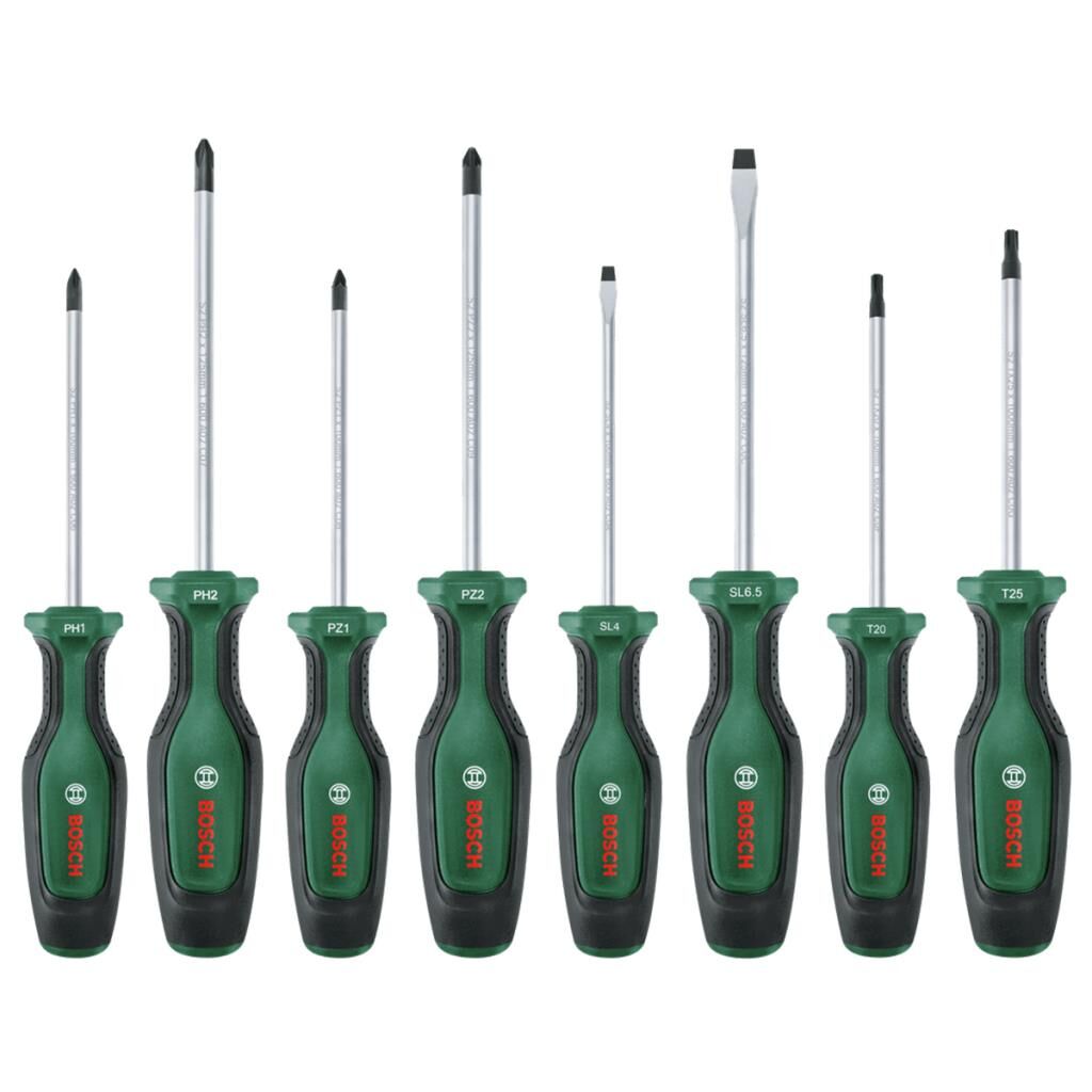 Bosch Tornavida Seti 8 Parça
