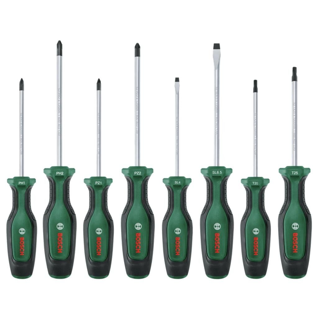 Bosch 1600A02BX8 Tornavida Seti 8 Parça