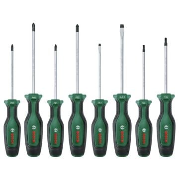 Bosch 1600A02BX8 Tornavida Seti 8 Parça