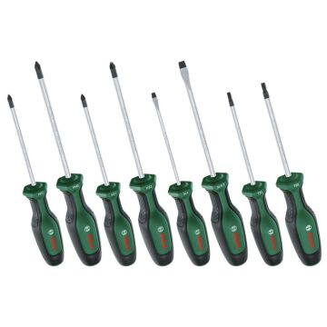 Bosch 1600A02BX8 Tornavida Seti 8 Parça
