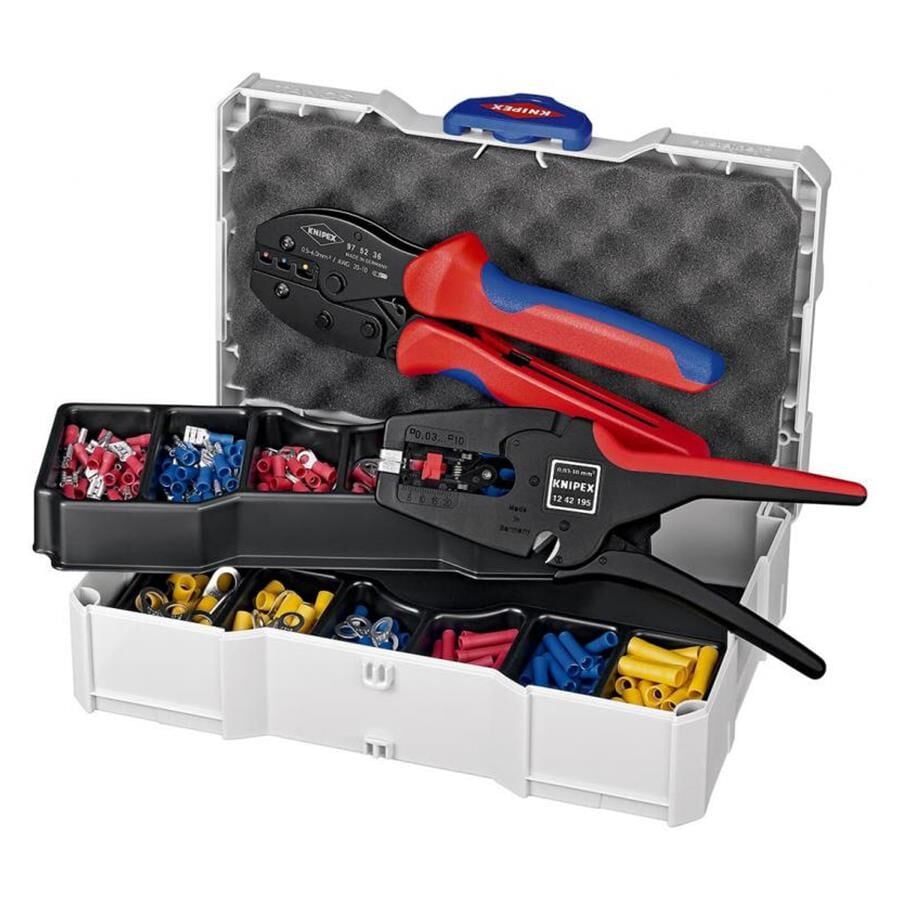 Knipex 97 90 22 Çantalı Pabuç Sıkma Seti