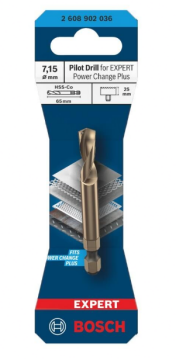 Bosch EXPERT Panç Merkezleme Delme Ucu, HSS-Co 7,15 x 65 mm
