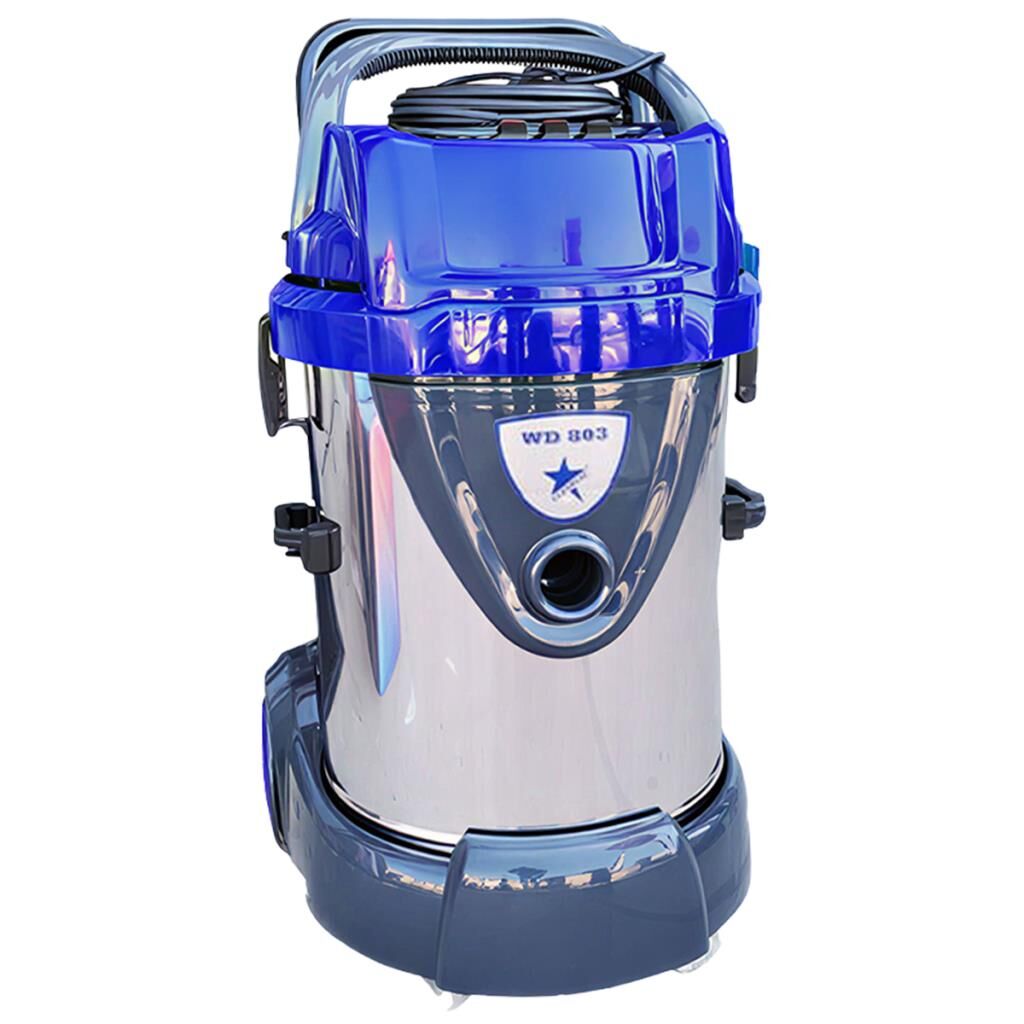 Cleanvac WD803 Üç Motorlu 4200watt Sanayi Tipi Islak-Kuru Süpürge