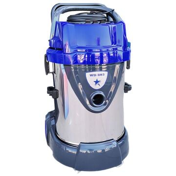 Cleanvac WD803 Üç Motorlu 3600watt Sanayi Tipi Islak-Kuru Süpürge
