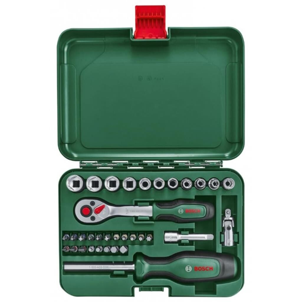 Bosch 1600A02BY1 34 Parça Cırcırlı Tornavida ve Lokma Takımı