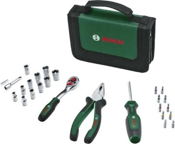 Bosch Home and Garden Taşınabilir El Aleti Seti 26 Parça
