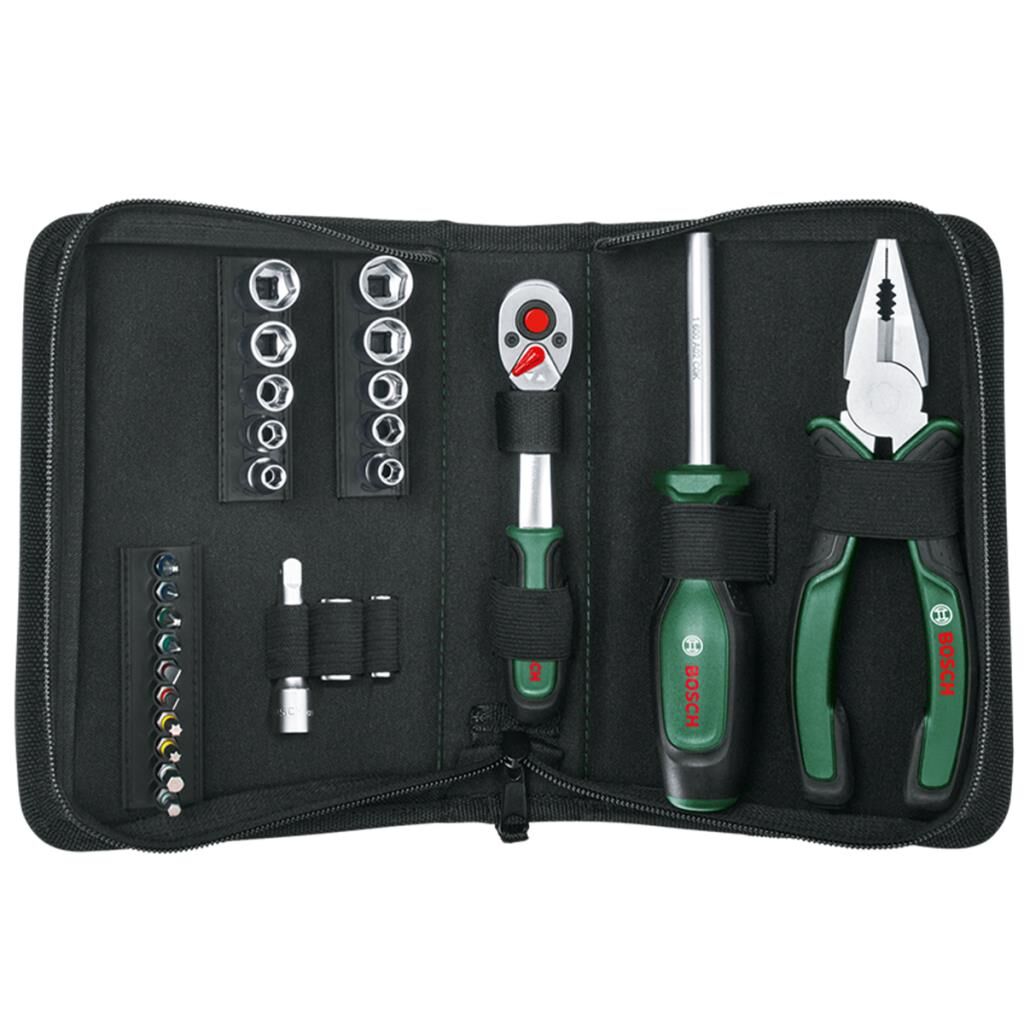 Bosch Home and Garden Taşınabilir El Aleti Seti 26 Parça