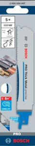Bosch PRO Metal S937HBF 4-12 mm 5'Lİ Panter Testere Bıçağı
