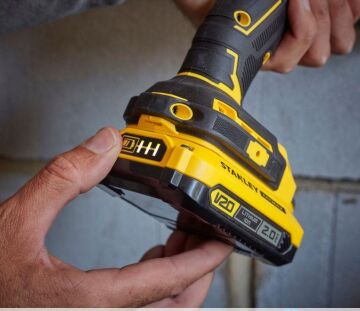 Stanley 18V Fatmax V20 Kömürsüz Darbeli Matkap ve Somun Sıkma 1x4Ah Li-10n Akü