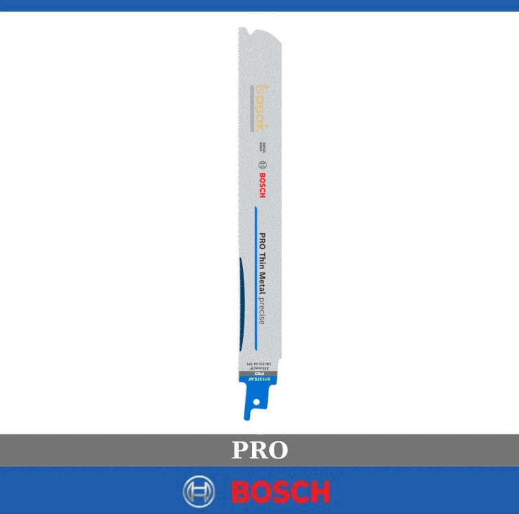 Bosch PRO Metal S1137EAF 1-3 mm Panter Testere Ucu, 225 mm 5'li