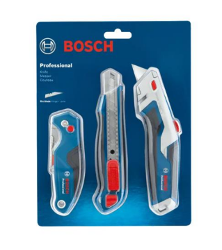 Bosch 3 Parça Maket Bıçağı Seti