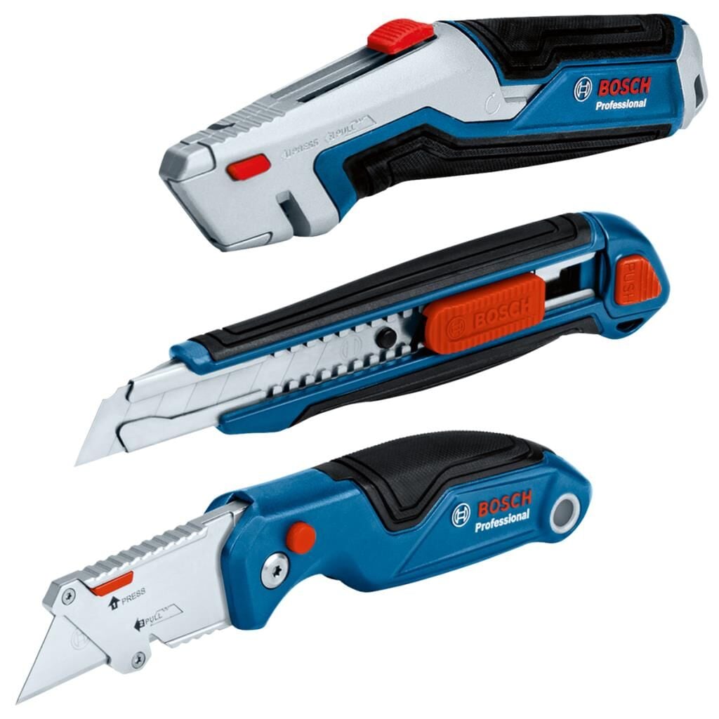 Bosch 3 Parça Maket Bıçağı Seti