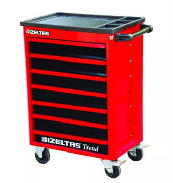 İzeltaş Trend Serisi Takım Dolabı 7 Çekmeceli - Dolu (93 Parça)