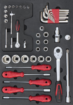 İzeltaş Trend Serisi Takım Dolabı 7 Çekmeceli - Dolu (93 Parça)