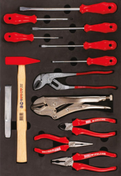 İzeltaş Trend Serisi Takım Dolabı 7 Çekmeceli - Dolu (93 Parça)