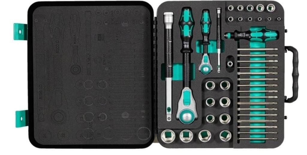 Wera 8100 SA SC2 Zyklop Cırcır Lokma Bits Seti