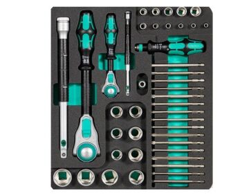 Wera 8100 SA SC2 Zyklop Cırcır Lokma Bits Seti