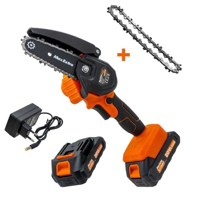 Max Extra MX8008 Akülü Dal Kesme Budama Mini Testere 20V 2.0Ah
