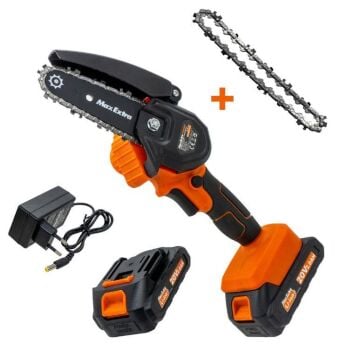 Max Extra MX8008 Akülü Dal Kesme Budama Mini Testere 20V 2.0Ah