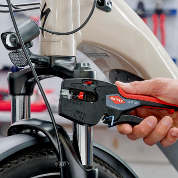 Knipex 12 72 190 Nexstrip Yüksük Sıkma Özellikli Kablo Sıyırma Aleti