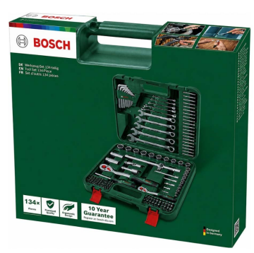 Bosch 1600A039J0 134 Parça El Aletleri Seti