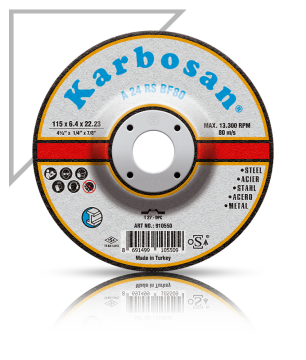 Karbosan Metal Taşlama Diski 180 x 6.4 x 22.23