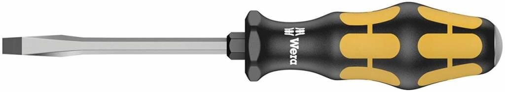 Wera Oluklu 1.0x5.5x100mm Tornavida