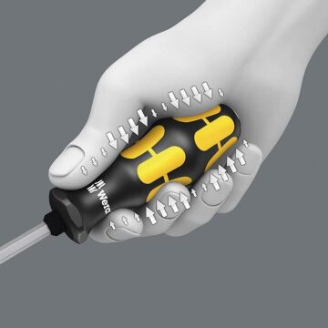 Wera Oluklu 1.0x5.5x100mm Tornavida