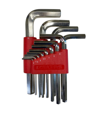 İzeltaş Allen Anahtar Takım Altı Köşe 12 parça