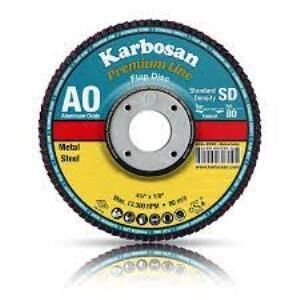 Karbosan Alüminyum Oksit Flap Disk 125 x 22.23 - 80 Kum