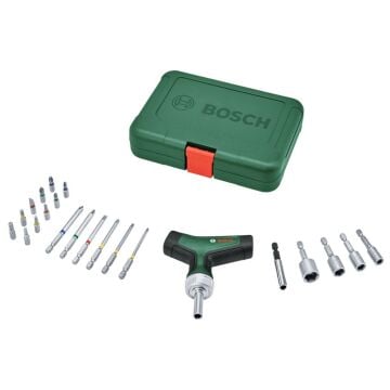 Bosch T Tipi Cırcırlı Tornavida Seti 22 Parça