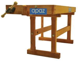 Apaz İki Mengeneli Ahşap Marangoz Tezgahı 60-193 cm