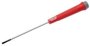 İzeltaş  Elektronikçi Tip Klemens Düz Uçlu Tornavida 3X125