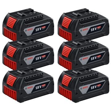 Bosch GBA 18V 4.0 Ah Kartuş Akü x6