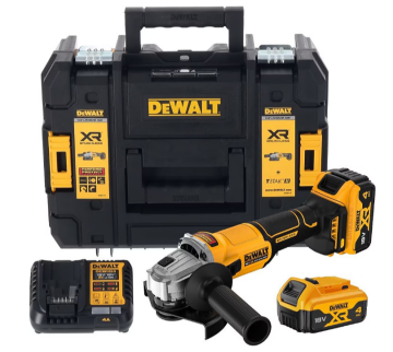 Dewalt DCG407M2T-QW 18V Xr Kömürsüz Akülü Avuç Taşlama 2X4.0AH