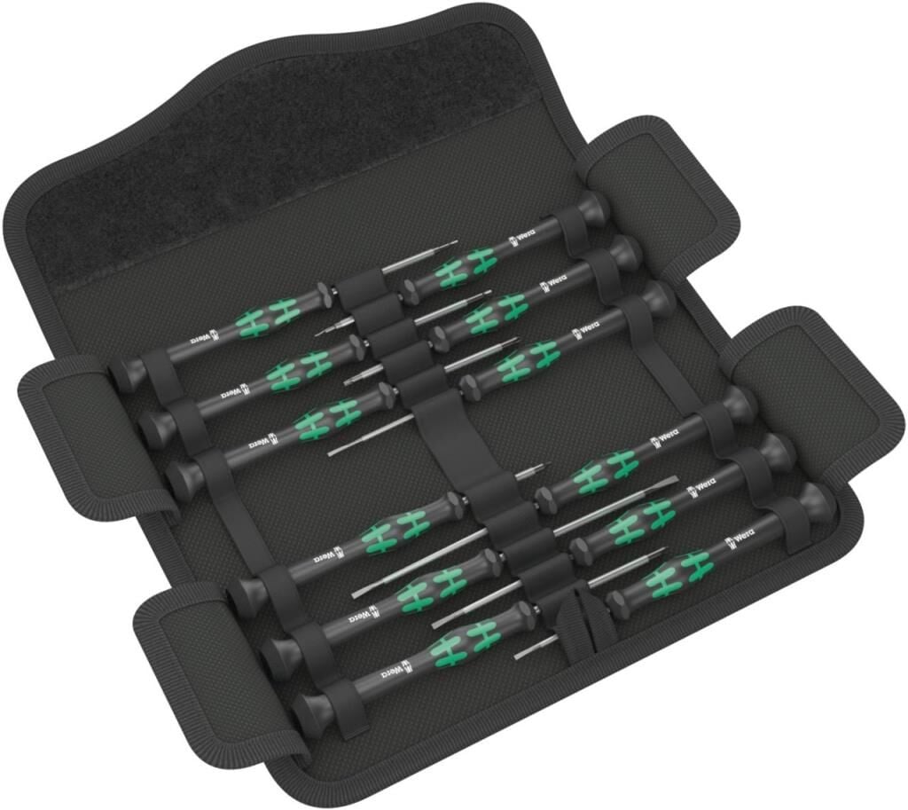 WERA  Elektronikçi Tornavida seti 12 Parçalı