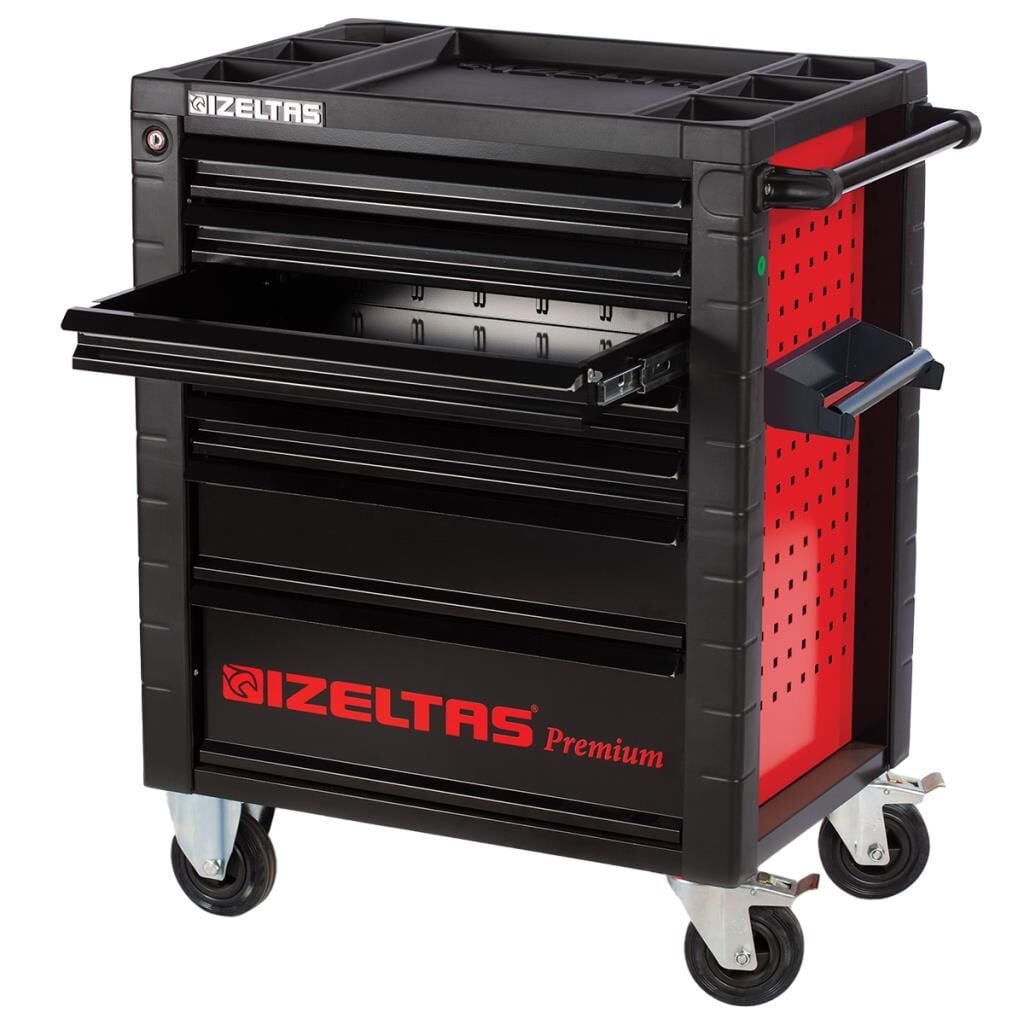 İzeltaş Premium Serisi Takım Dolabı 7 Çekmeceli - Boş